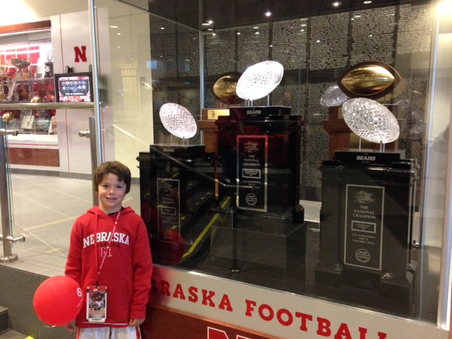  Fletcher Nebraska Football Trophy